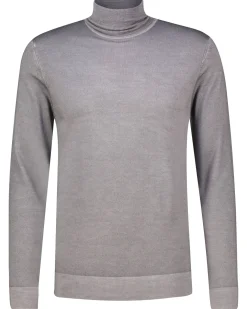 Herren Rollkragenpullover aus Schurwolle Regular Fit