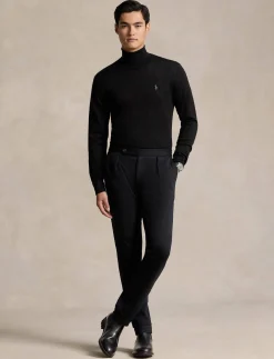 Herren Rollkragenpullover aus Wolle Regular Fit