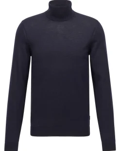 Herren Rollkragenpullover MUSSO-P aus Wolle