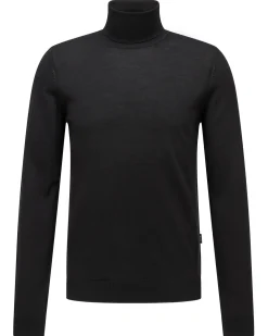 Herren Rollkragenpullover MUSSO-P aus Wolle