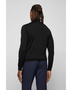 Herren Rollkragenpullover MUSSO-P aus Wolle