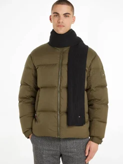 Herren Schal ESSENTIAL FLAG SCARF aus Baumwolle und Kaschmir