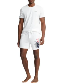 Herren Schlafshirt Kurzarm