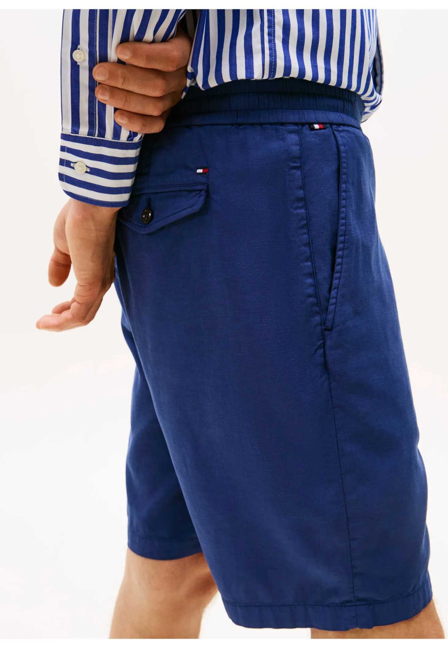 Herren Shorts aus Lyocell und Baumwolle MERCER 7IN WASHED