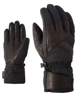 Herren Skihandschuhe mit Leder GETTER