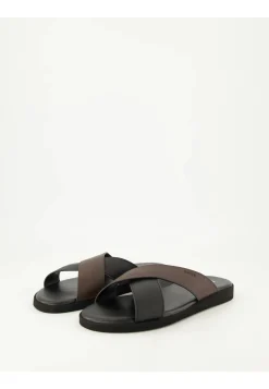 Herren Slides aus Kunstleder DARREL