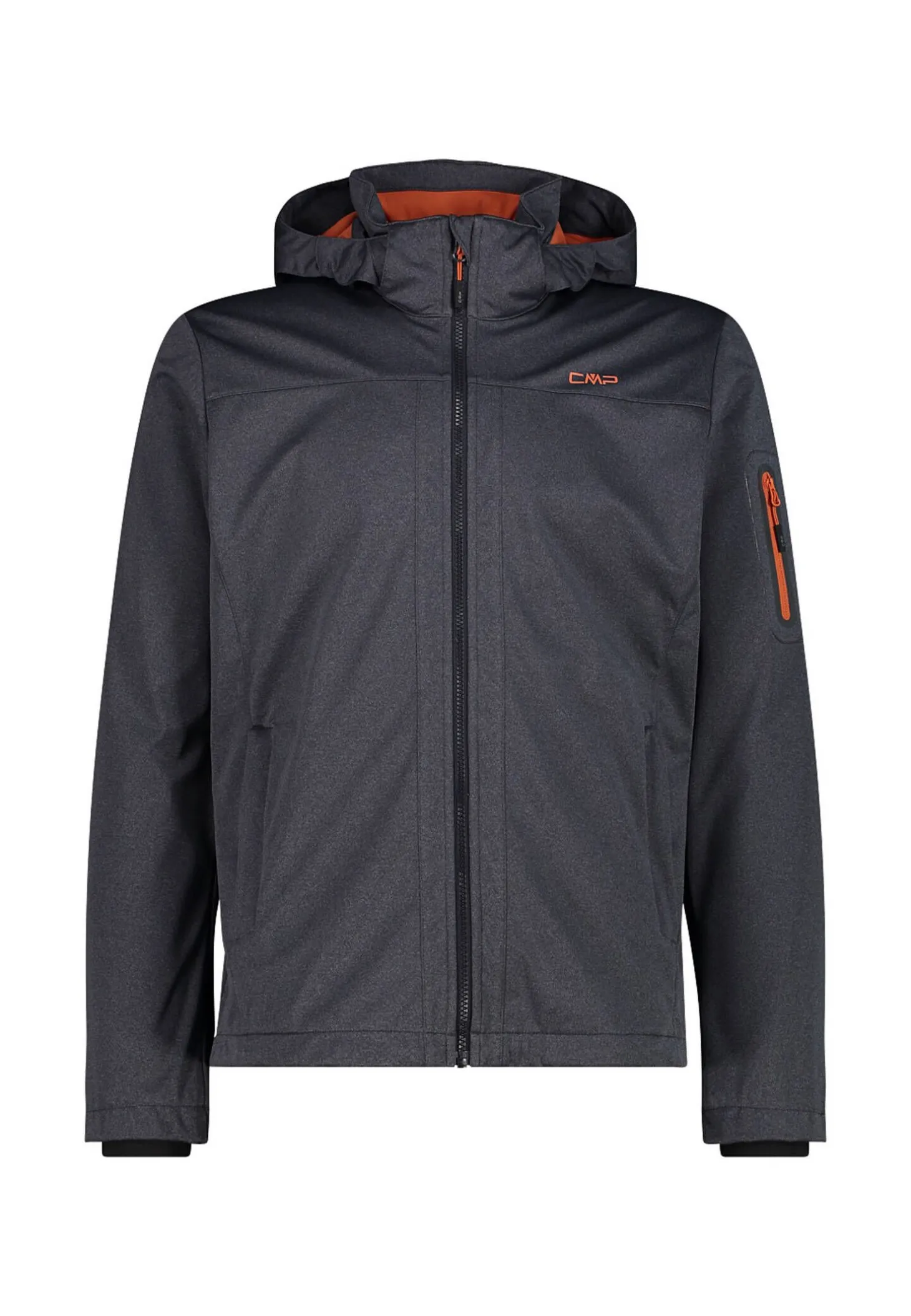 Herren Softshelljacke mit Kapuze