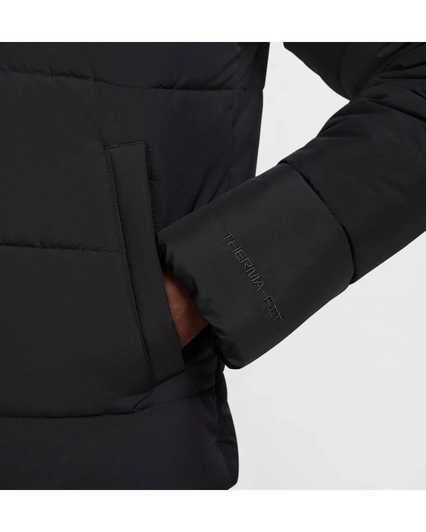 Herren Steppjacke mit Kapuze AIR