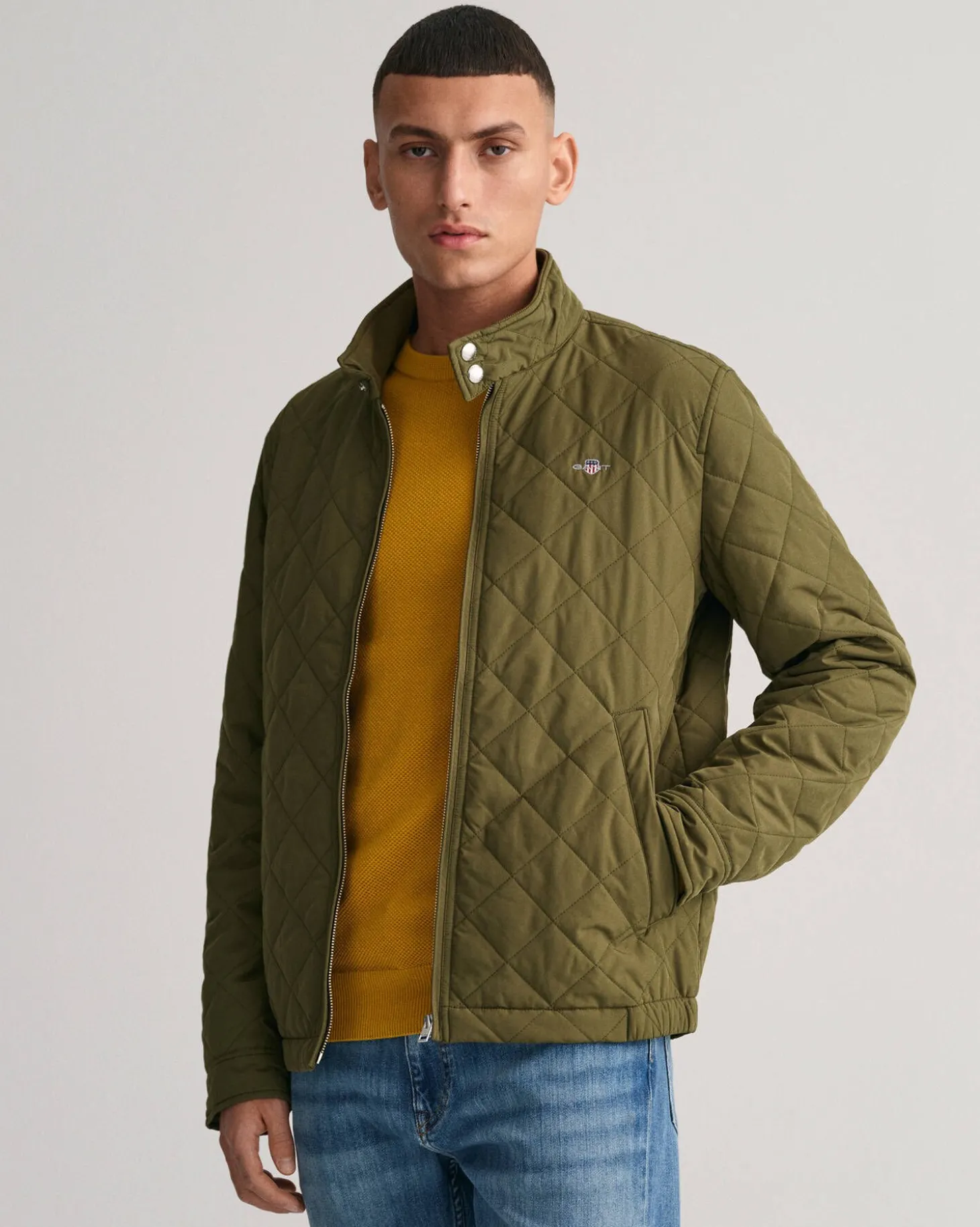 Herren Steppjacke QUILTED WINDCHEATER Regular Fit