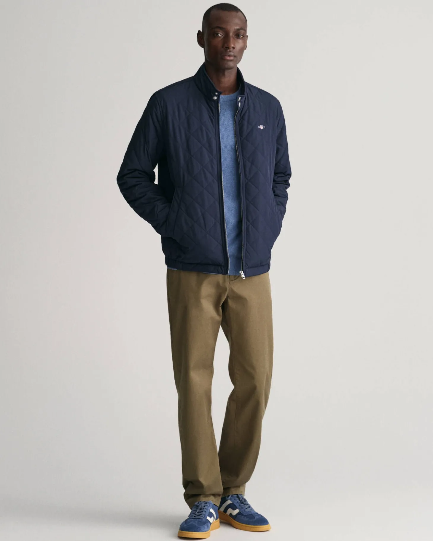 Herren Steppjacke QUILTED WINDCHEATER Regular Fit