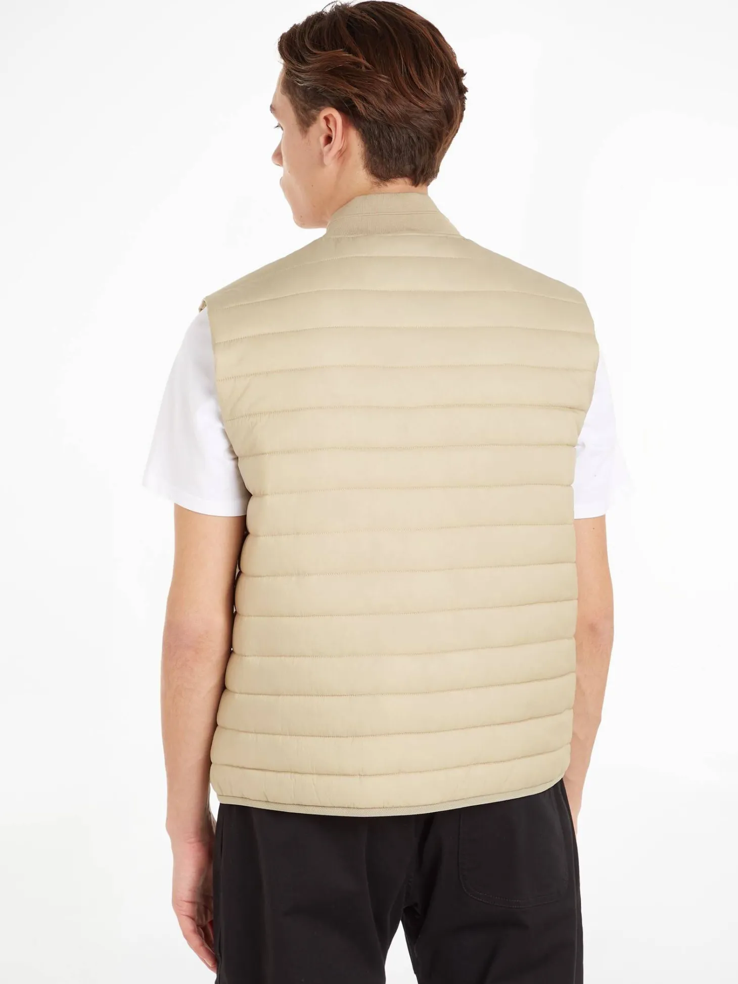 Herren Steppweste QUILTED CRINKLE VEST