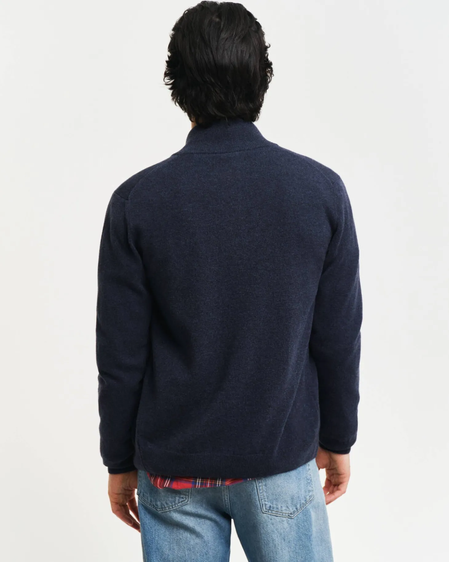 Herren Strickjacke aus Lammwolle