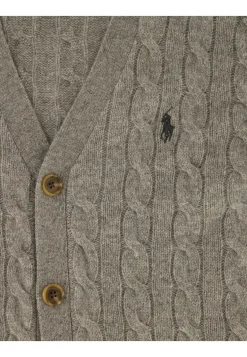 Herren Strickjacke aus Wolle und Kaschmir