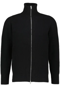 Herren Strickjacke aus Wolle-Kaschmir-Mix