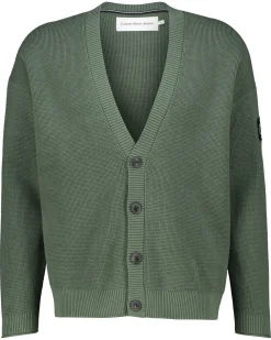 Herren Strickjacke BADGE SKATER CARDIGAN