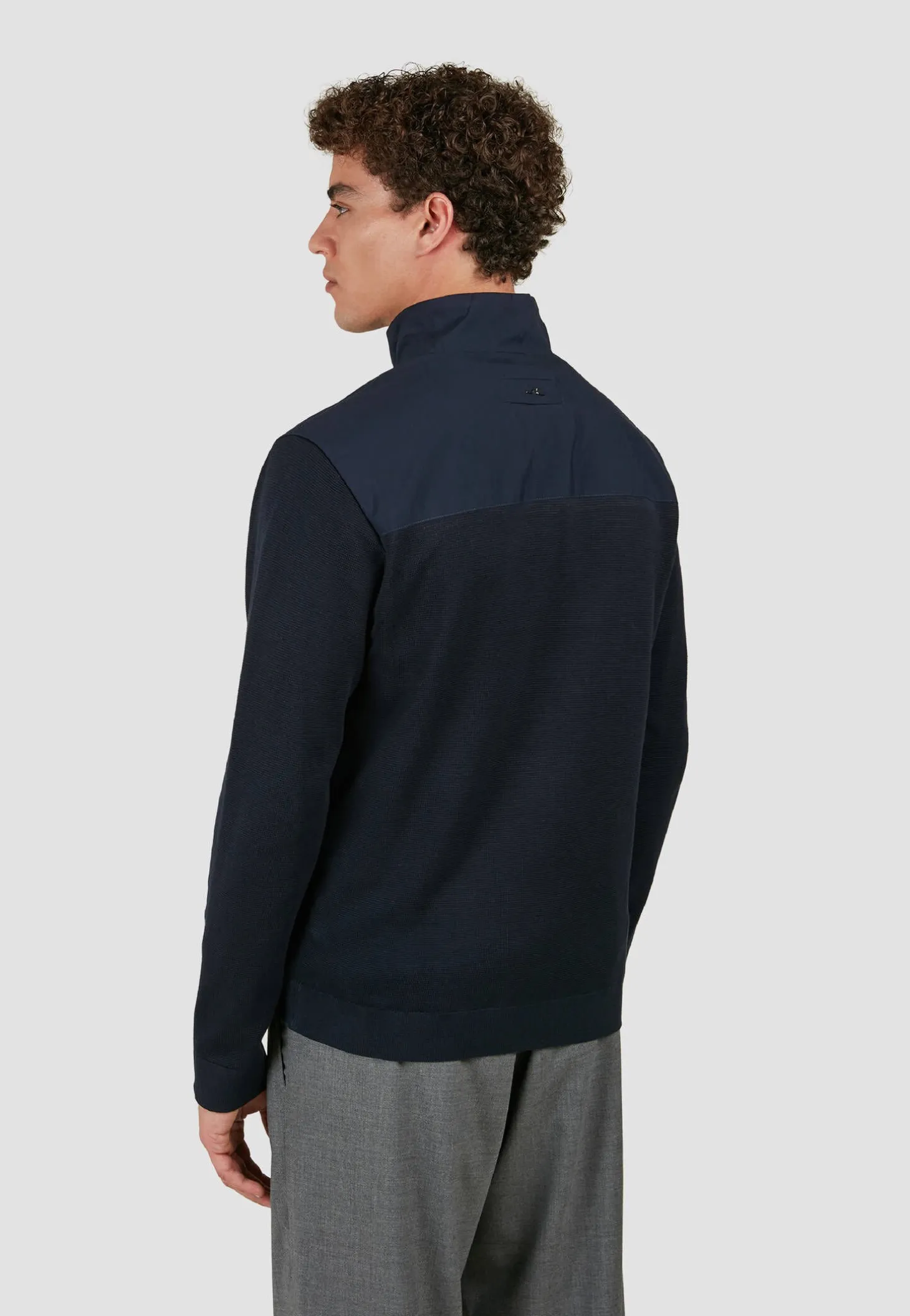 Herren Strickjacke HYBRID