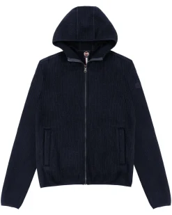 Herren Strickjacke mit Kapuze