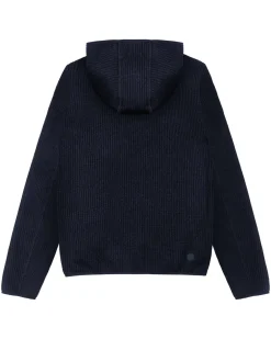 Herren Strickjacke mit Kapuze