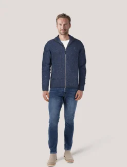 Herren Strickjacke mit Reißverschluss DONEGAL