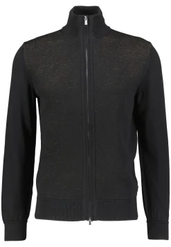 Herren Strickjacke mit Schurwolle H-ILLARIONE Regular Fit