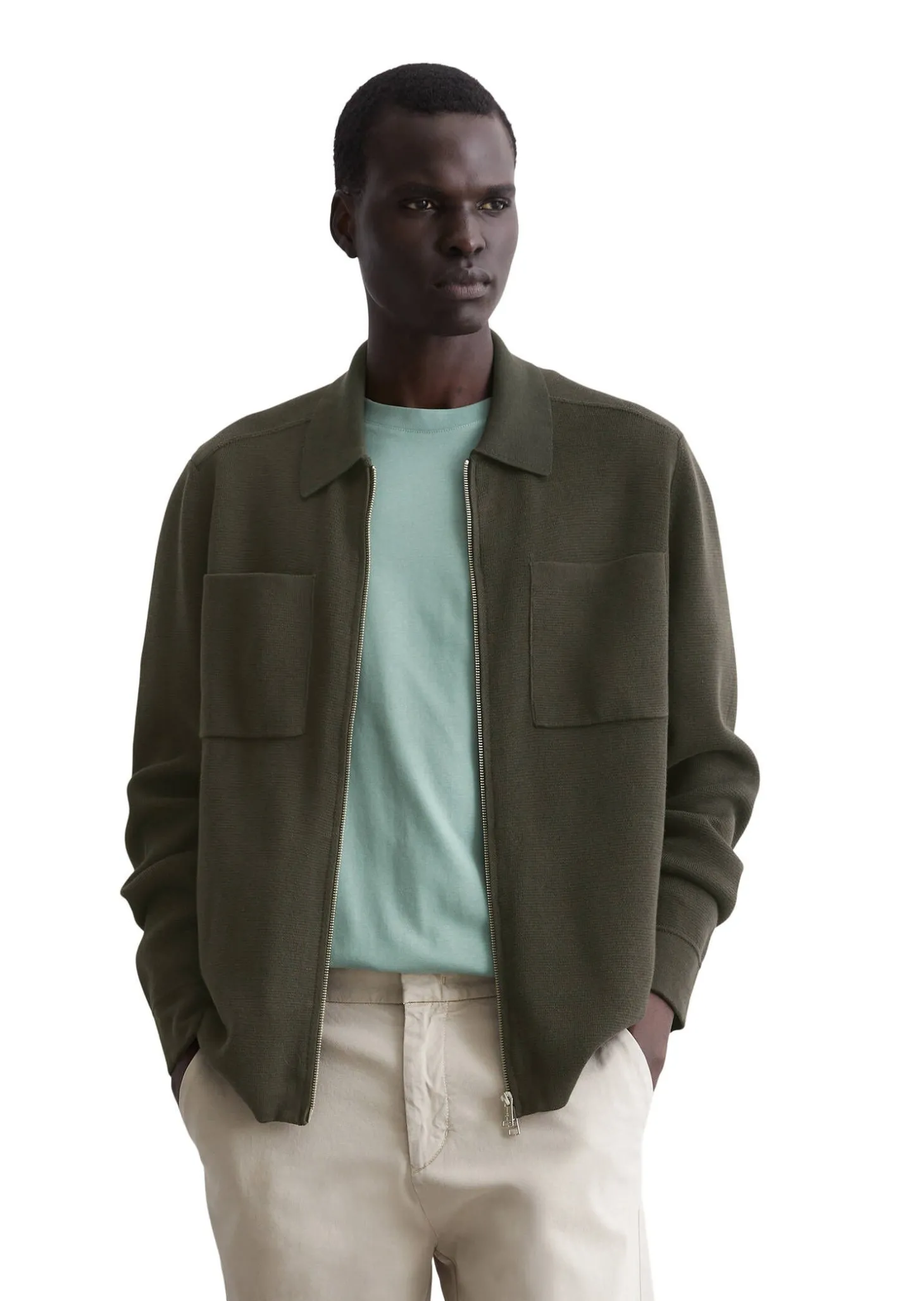 Herren Strickjacke Regular Fit