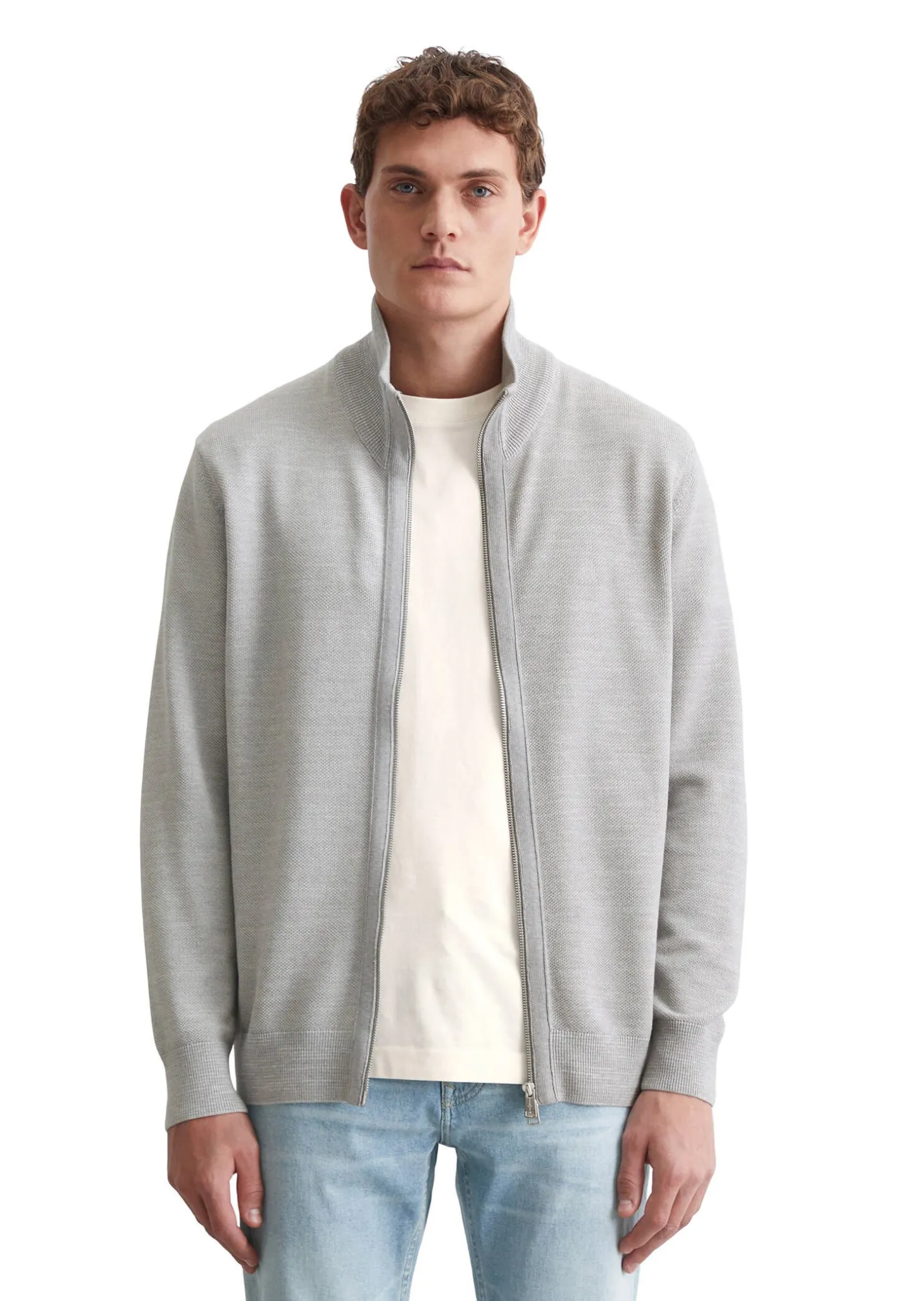 Herren Strickjacke Regular Fit