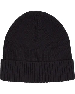 Herren Strickmütze aus Bio-Baumwolle und Kaschmir ESSENTIAL FLAG BEANIE