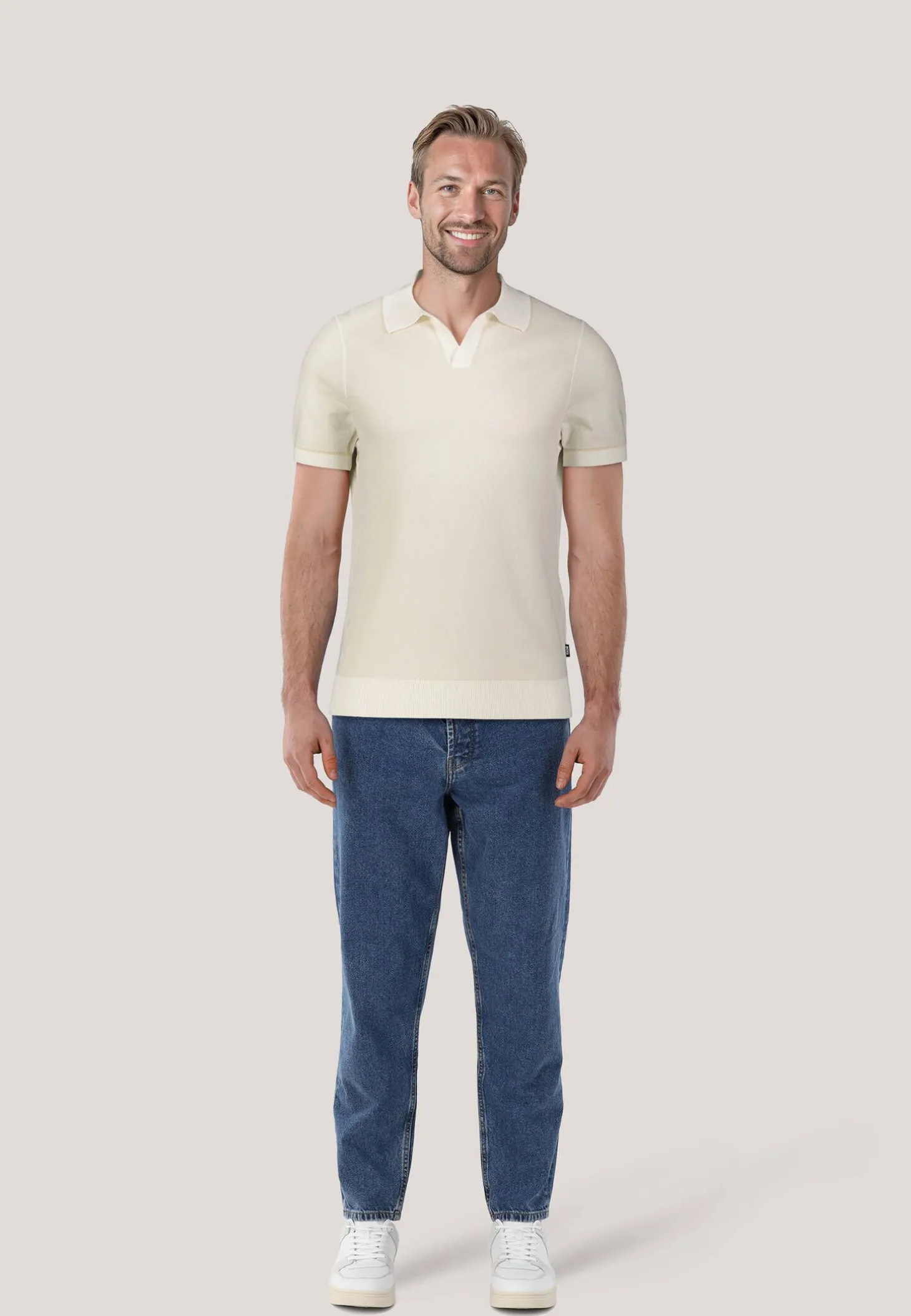 Herren Strickpolo H-JIANLUCA