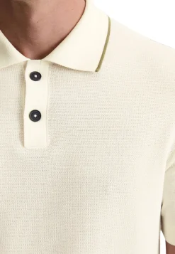 Herren Strickpoloshirt aus Bio-Baumwolle