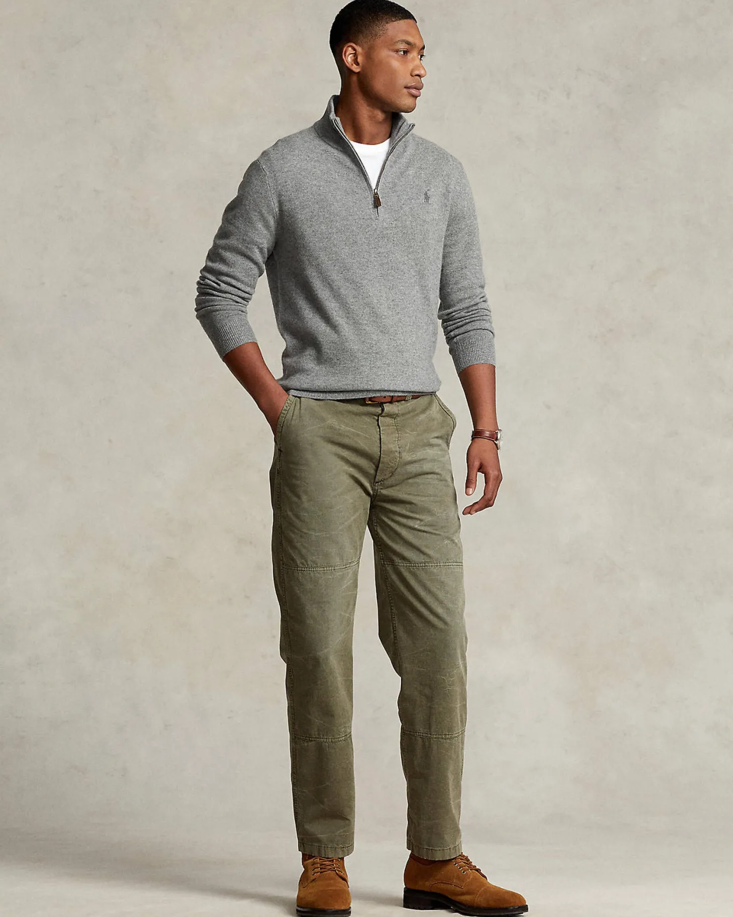 Herren Strickpullover aus Wolle