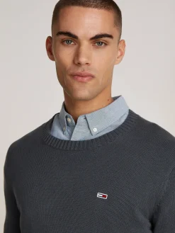 Herren Strickpullover aus Bio-Baumwolle TJM SLIM ESSNTLS C-NECK SWEATER Slim Fit