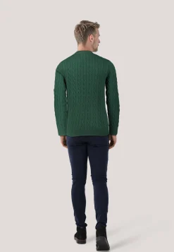 Herren Strickpullover aus Baumwolle COTTON CABLE C-NECK
