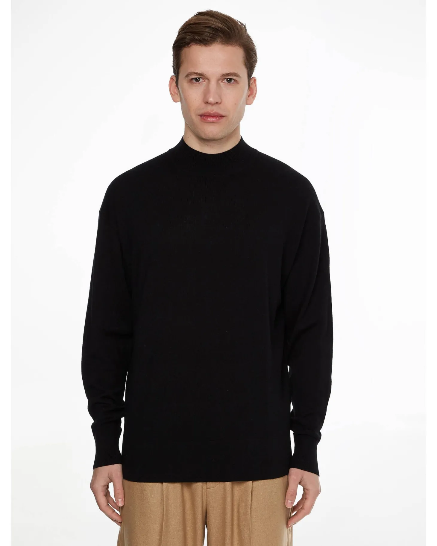 Herren Strickpullover aus Wolle