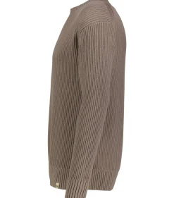 Herren Strickpullover aus Bio-Baumwolle RELAXED LINEAR SWEATER