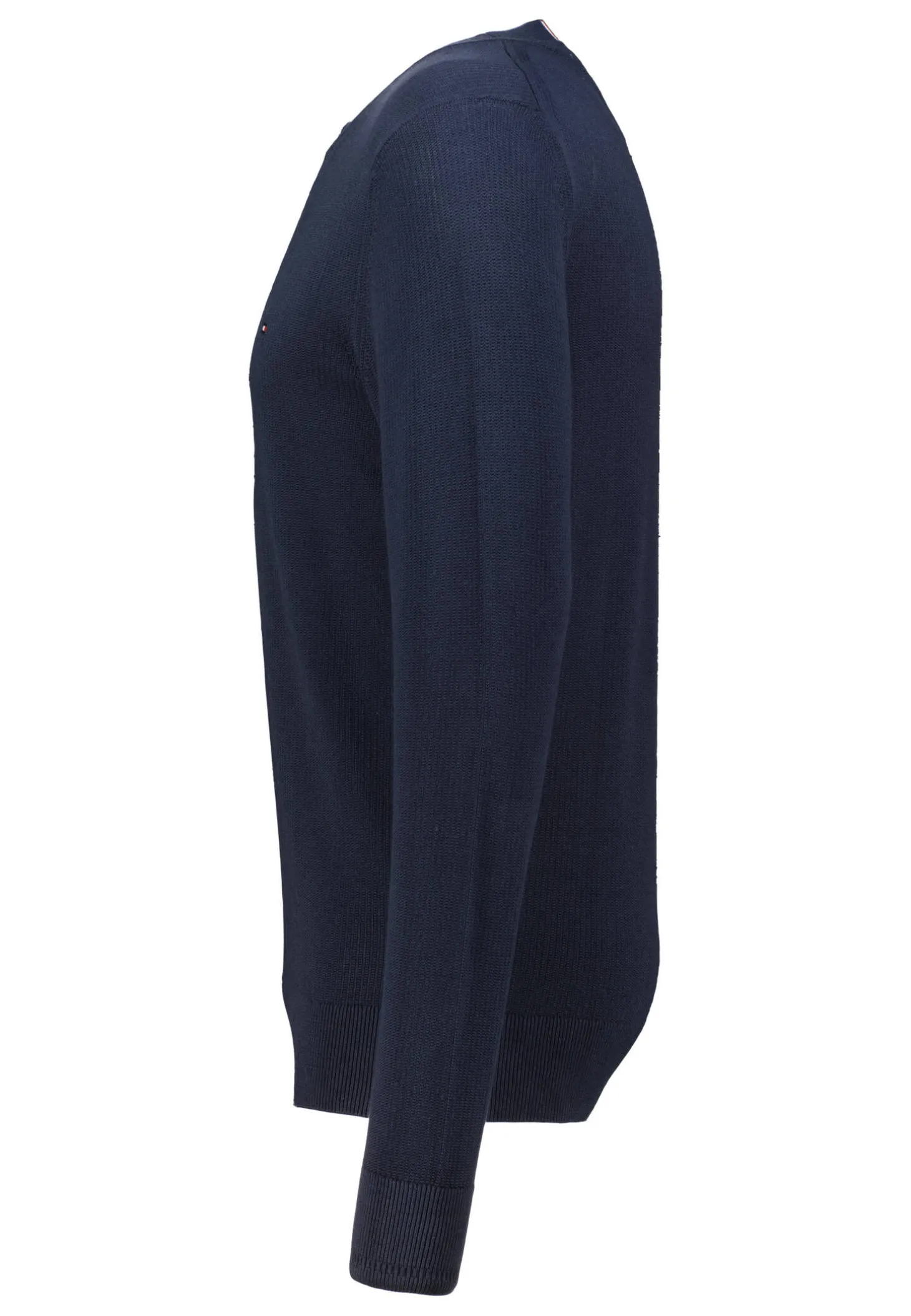 Herren Strickpullover aus Baumwolle CHAIN RIDGE STRUCTURE