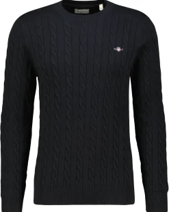 Herren Strickpullover aus Baumwolle COTTON CABLE C-NECK