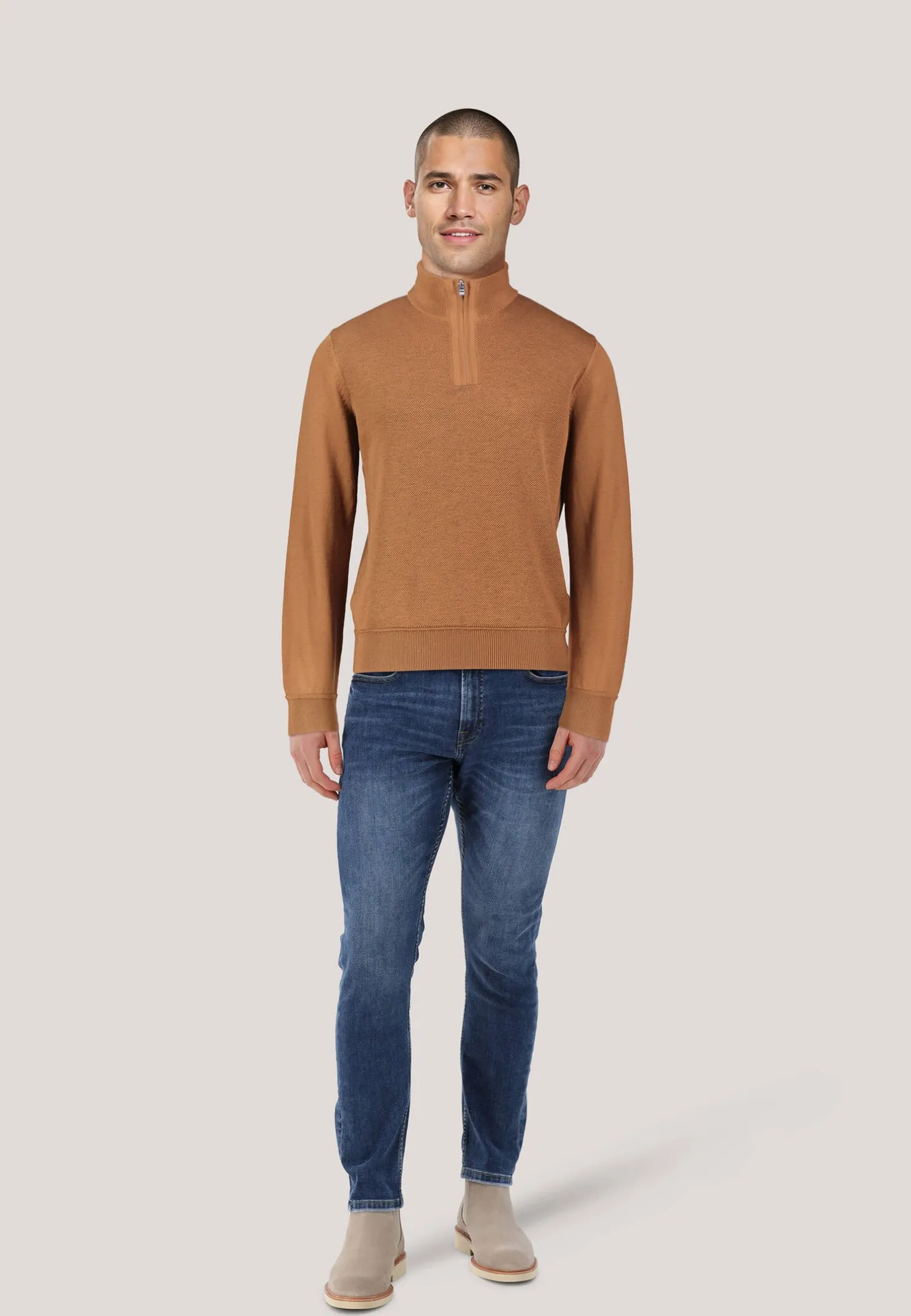 Herren Strickpullover aus Wolle H_ILLARIO