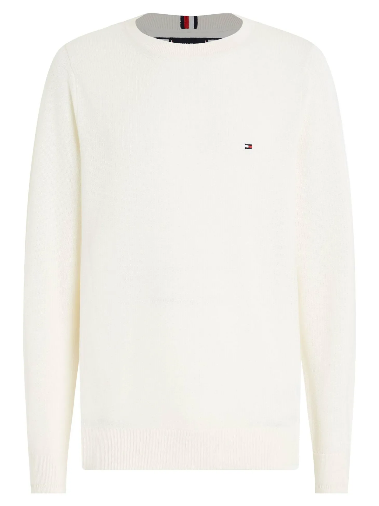 Herren Strickpullover aus Baumwolle CHAIN RIDGE STRUCTURE