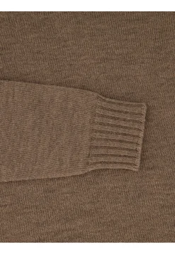 Herren Strickpullover aus Merinowolle DENVER 7GG EXTRAFINE MERINO EASY RN