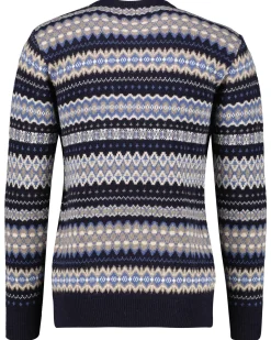 Herren Strickpullover CASE FAIR ISLE aus Lammwolle