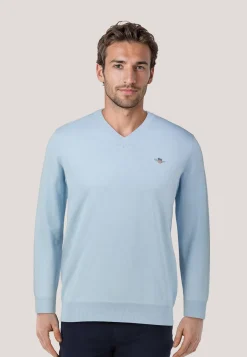 Herren Strickpullover CLASSIC COTON V-NECK