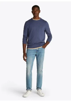 Herren Strickpullover ESSENTIAL COTTON CREW NECK