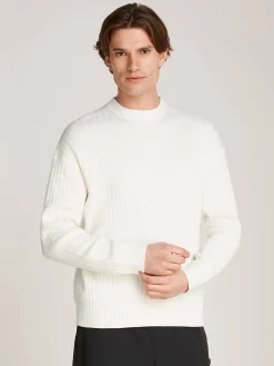 Herren Strickpullover LINEAR SWEATER