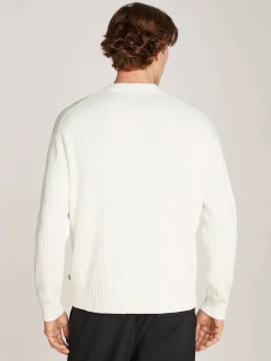 Herren Strickpullover LINEAR SWEATER