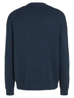 Herren Strickpullover LINEAR SWEATER