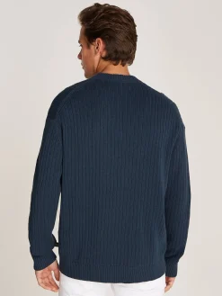 Herren Strickpullover LINEAR SWEATER