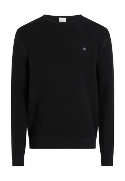 Herren Strickpullover MICRO WAFFLE TEXTURE