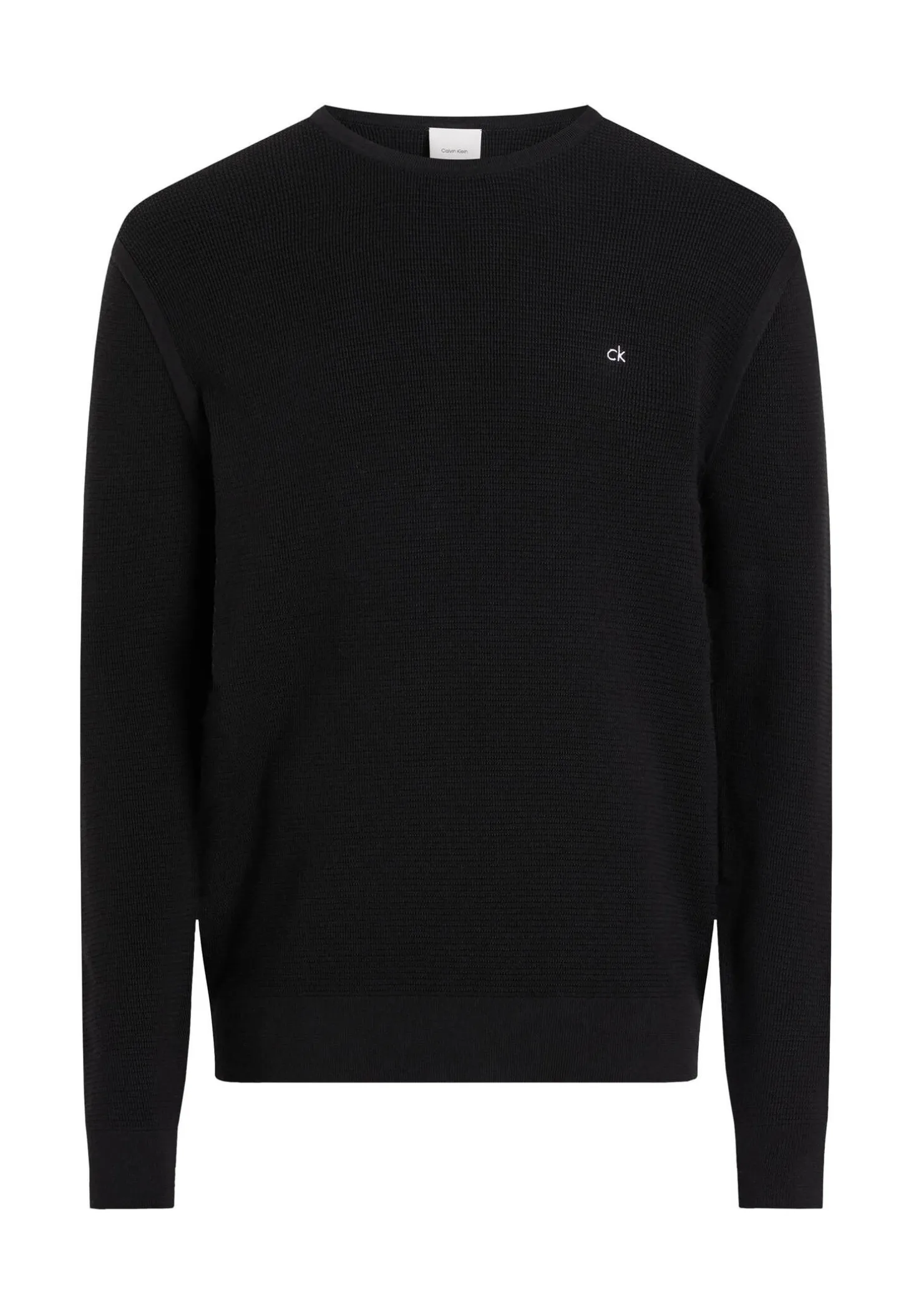 Herren Strickpullover MICRO WAFFLE TEXTURE