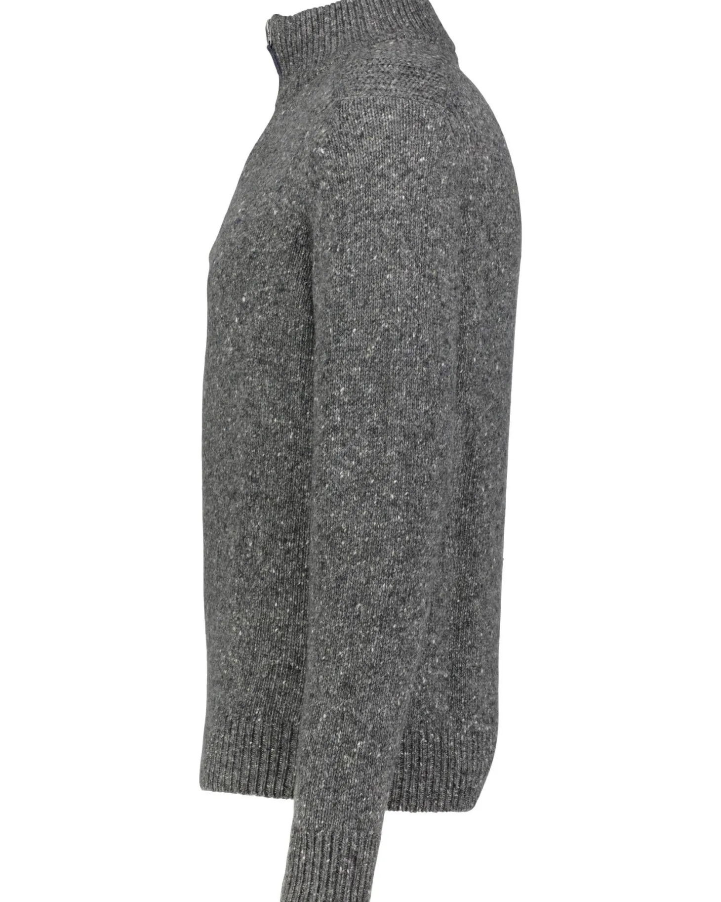 Herren Strickpullover mit Troyer-Kragen DONEGAL