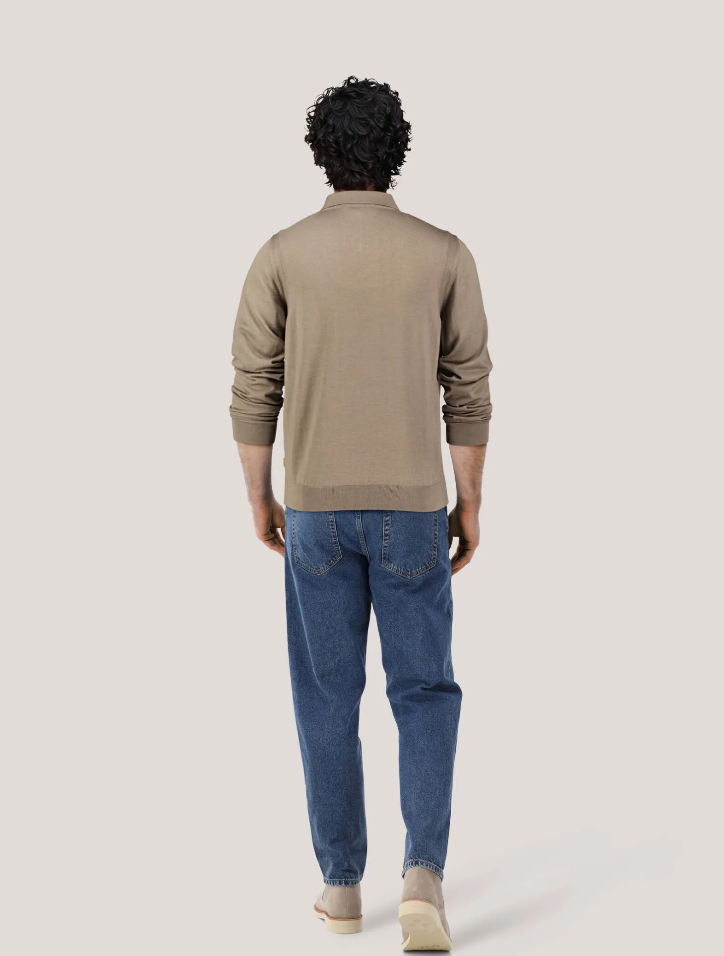 Herren Strickpullover mit Kaschmir L-OVIO